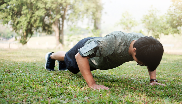 burpees for overall muscle