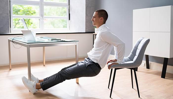 chair squats boost your lower body strength