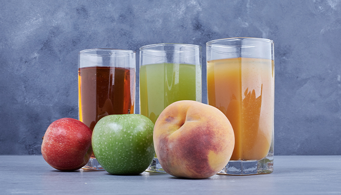 fibre in whole fruits vs juice