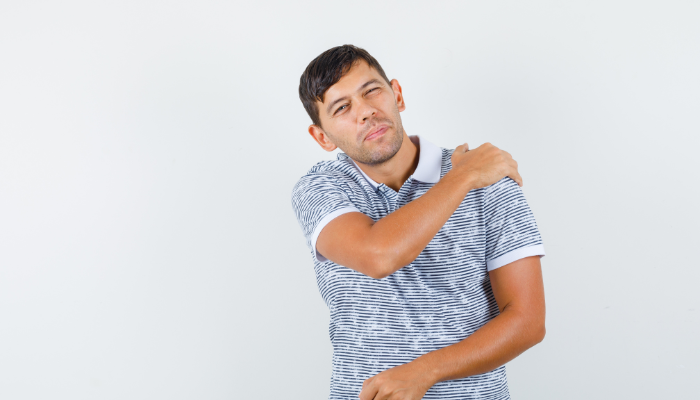 painful phase of frozen shoulder