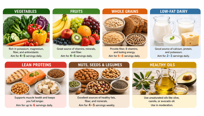Diet chart for hypertension