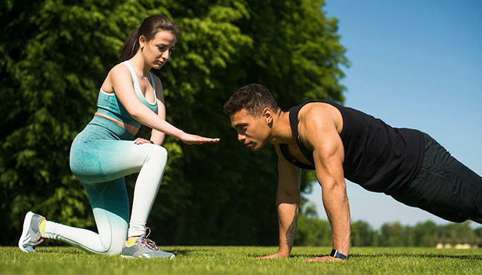 strength based partner workout