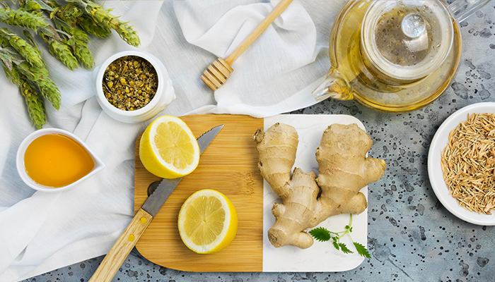 ginger for immune support and respiratory health