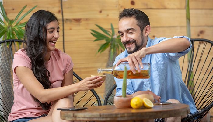 offer healthy holiday drinks