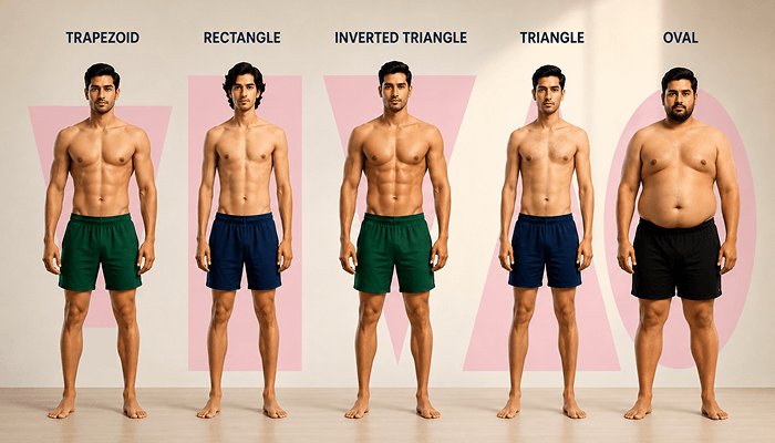 body shapes in men