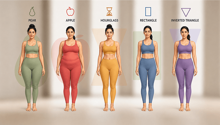 body shapes in women