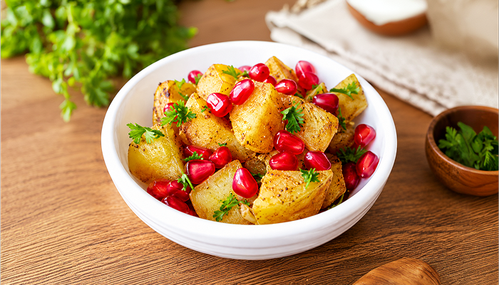 shakarkandi chaat