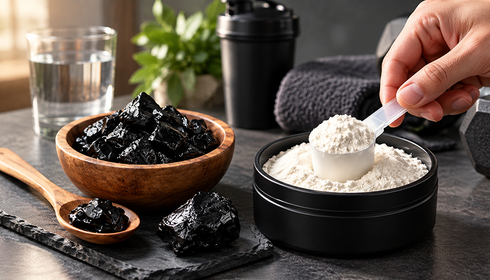 creatine monohydrate and shilajit for bodybuilding as supplements