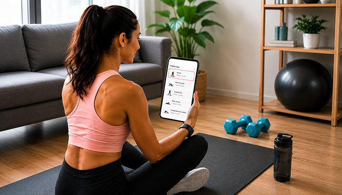 Fitcoach ARIA workout circuit