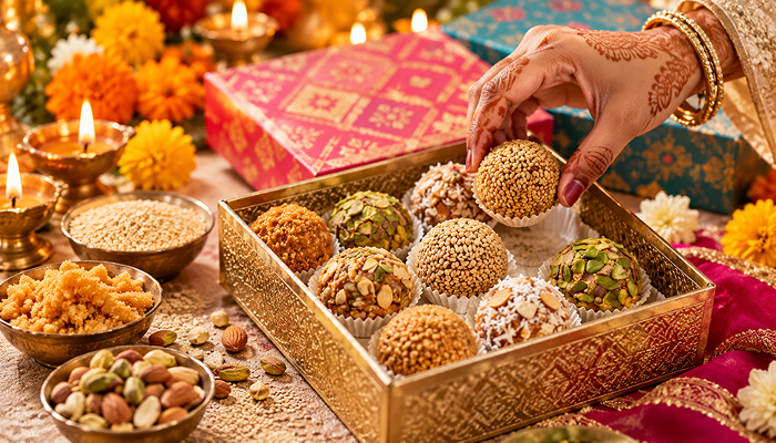 healthy til gud laddu recipe
