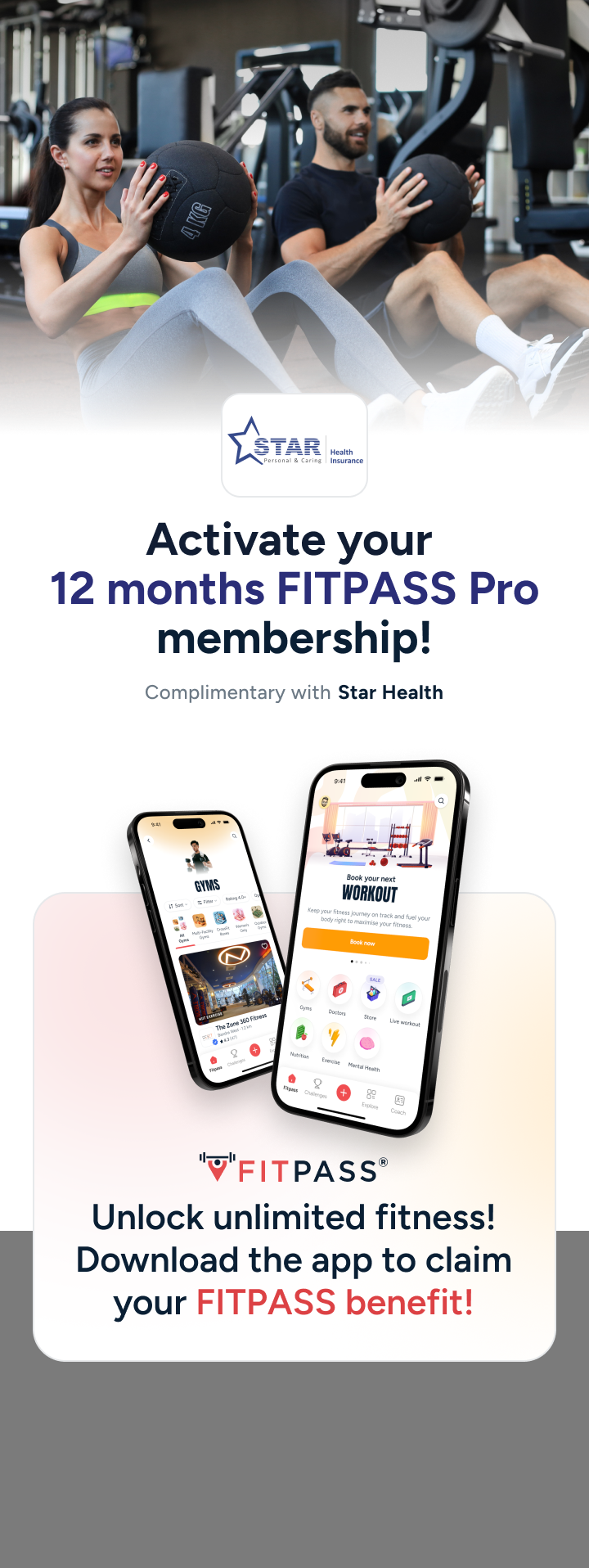  Star Health Mobile banner