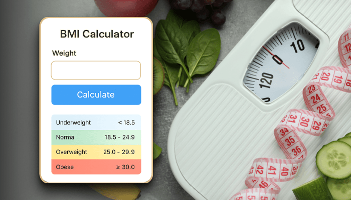 BMI health calculator for sustainable weight loss