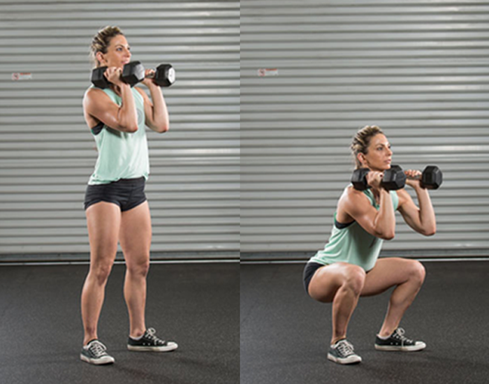 Dumbbell for legs (Calves, Quads, Hamstrings)  