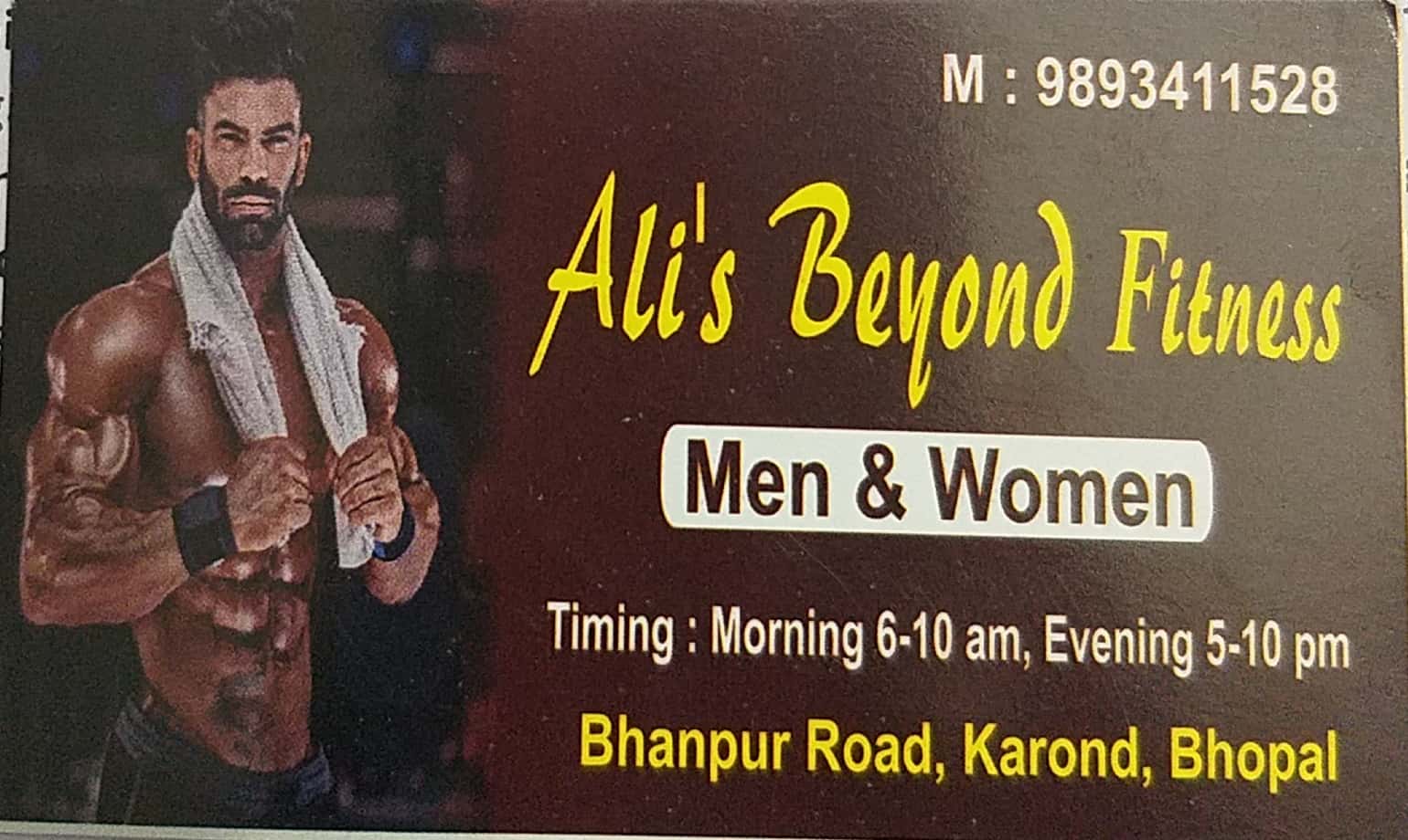 Ali's Beyond Fitness Karond