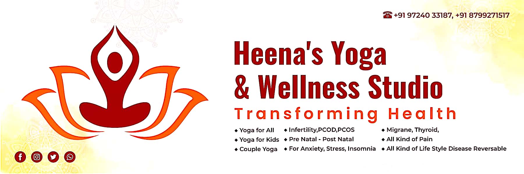 Heena's Yoga & Wellness Studio Chandkheda Chandkheda